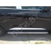 HAVAL F7 с 2018-н.в. боковые подножки Hector D53 из нержавеющей стали и накладным листом из алюминия 